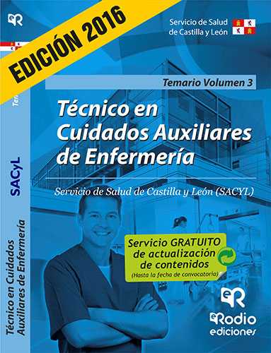 TECNICO CUIDADOS AUXILIAR ENFERMERIA TEMARIO VOL 3