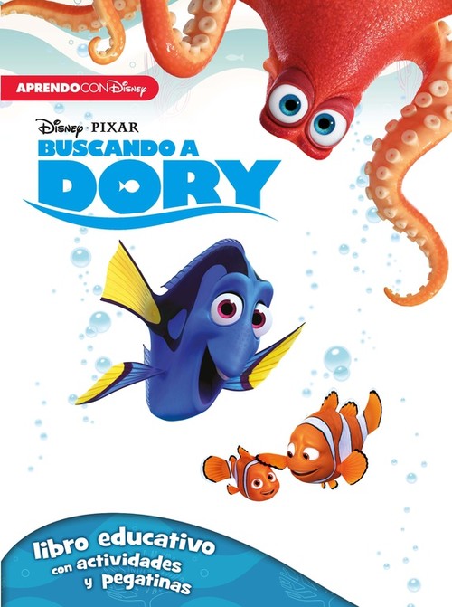 BUSCANDO A DORY LIBRO EDUCATIVO CON ACTIVIDADES 1