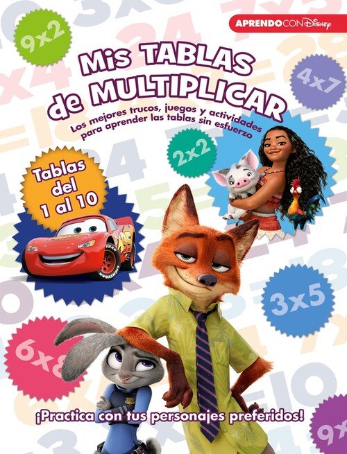 TABLAS DE MULTIPLICAR (APRENDO CON DISNEY)