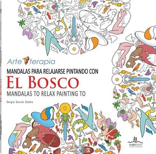 MANDALAS CON EL BOSCO PARA RELAJARSE PINTANDO