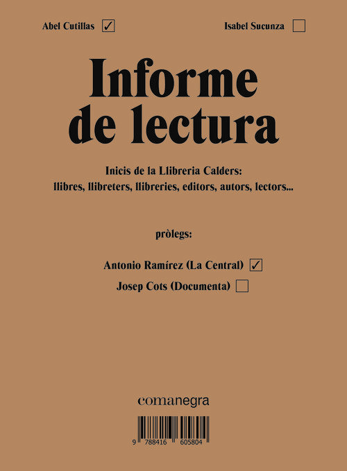 INFORME DE LECTURA
