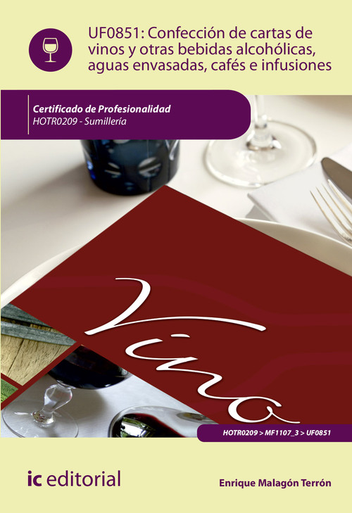 CONFECCION DE CARTAS DE VINOS, OTRAS BEBIDAS ALCOHOLICAS, AG