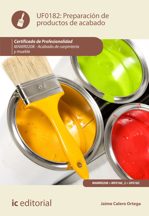 PREPARACION DE PRODUCTOS DE ACABADO. MAMR0208