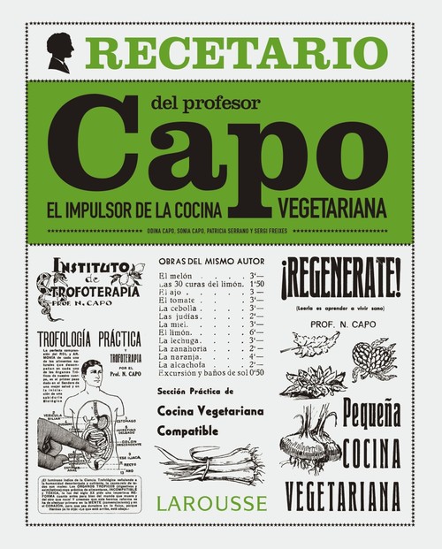 RECETARIO DEL PROFESOR CAPO IMPULSOR DE LA COCINA VEGETARIA