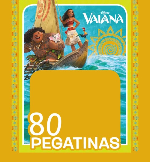 VAIANA. PEGATINAS DISNEY (80 PEGATINAS)
