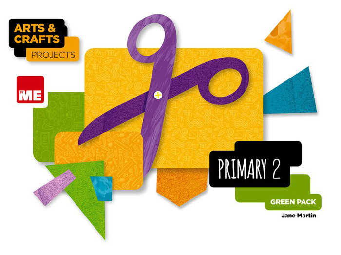 ARTS AND CRAFTS PROJECTS 2 GREEN PACK 3 CUAD (NATURALES)