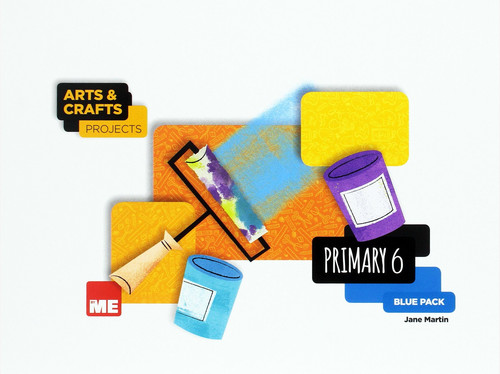 ARTS AND CRAFTS PROJECTS 6 BLUE PACK 3 CUAD (SOCIALES)