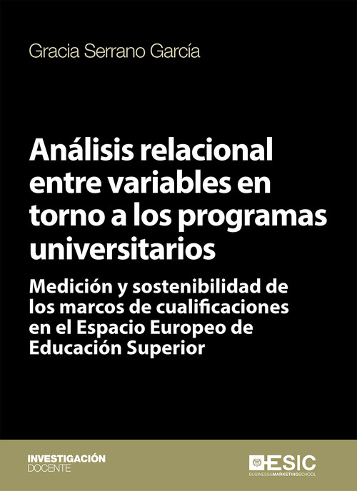 ANALISIS RELACIONAL ENTRE VARIABLES EN TORNO A LOS PROGRAMAS