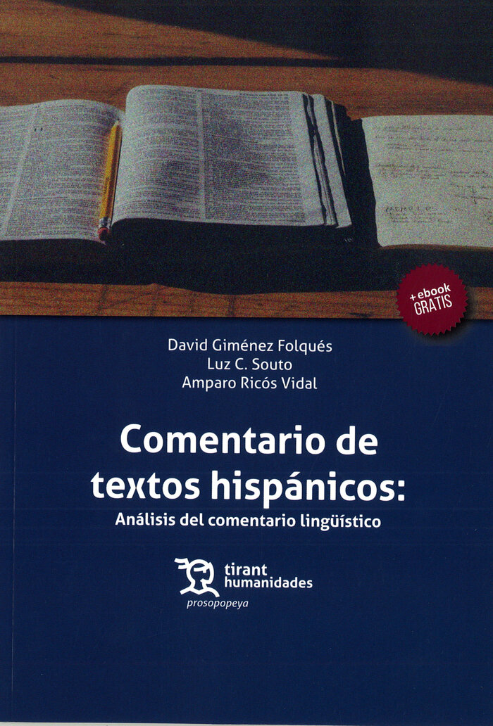 COMENTARIO DE TEXTOS HISPANICOS:LINGUISTICOS