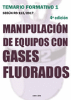 MANIPULACION DE EQUIPOS CON GASES FLUORADOS