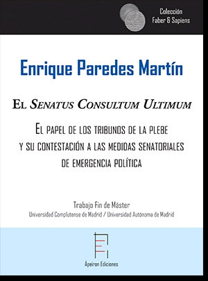SENATUS CONSULTUM ULTIMUM,EL