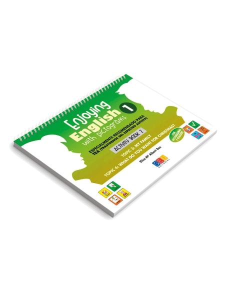 ENJOYING ENGLISH 1 ACTIVITY BOOK 2 WITH PICTOGRAMS