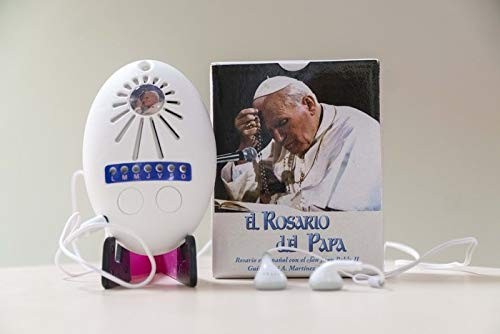 ROSARIO DEL PAPA ELECTRONICO CON AURICULARES,EL
