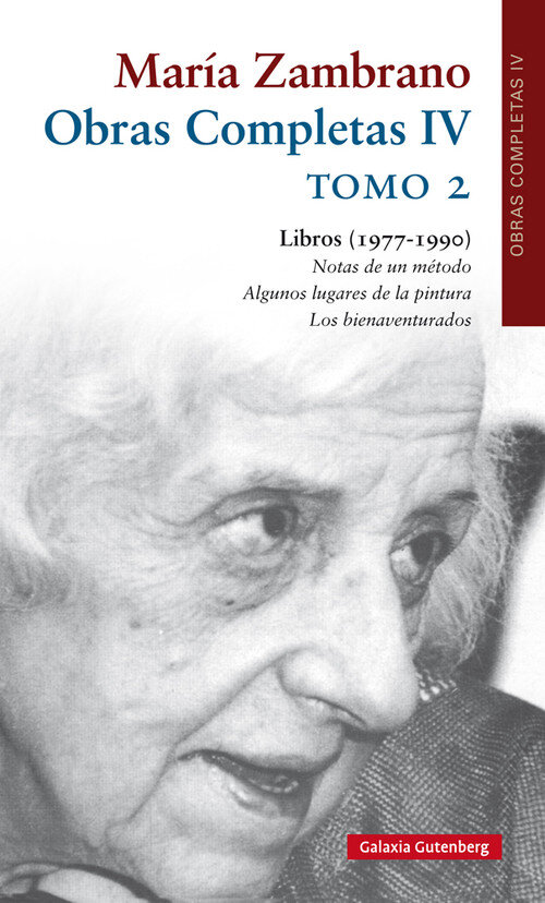 MARIA ZAMBRANO LIBROS 1977 1990 TOMO II