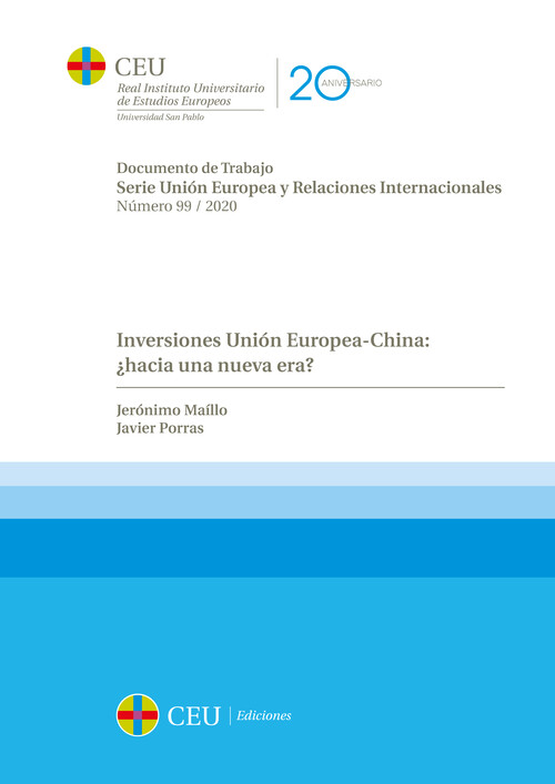 INVERSIONES UNION EUROPEA-CHINA
