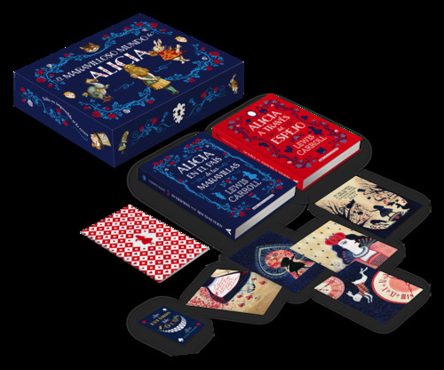 CAJA MARAVILLOSO MUNDO DE ALICIA