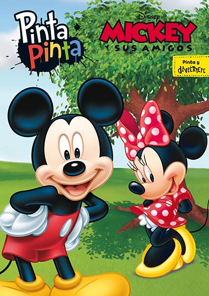 MICKEY Y SUS AMIGOS PINTA PINTA