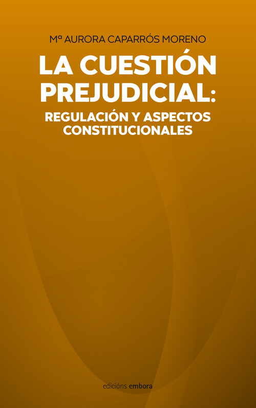 CUESTION PREJUDICIAL: REGULACION Y ASPECTOS CONSTITUCI