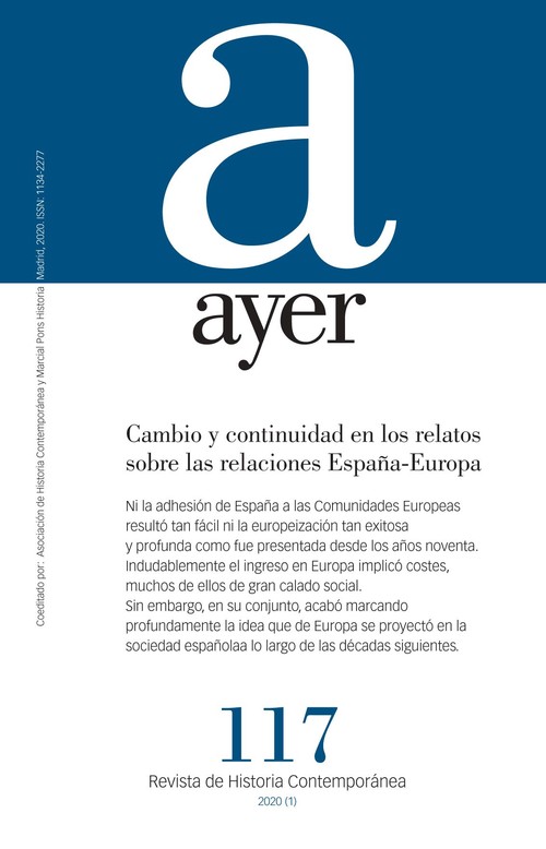 REVISTA AYER 117 CAMBIO Y CONTINUIDAD EN LOS RELATOS SOBRE