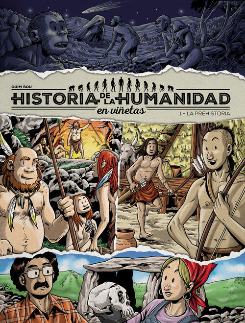 HISTORIA DE LA HUMANIDAD EN VI�ETAS VOL, 1 LA PREHISTORIA