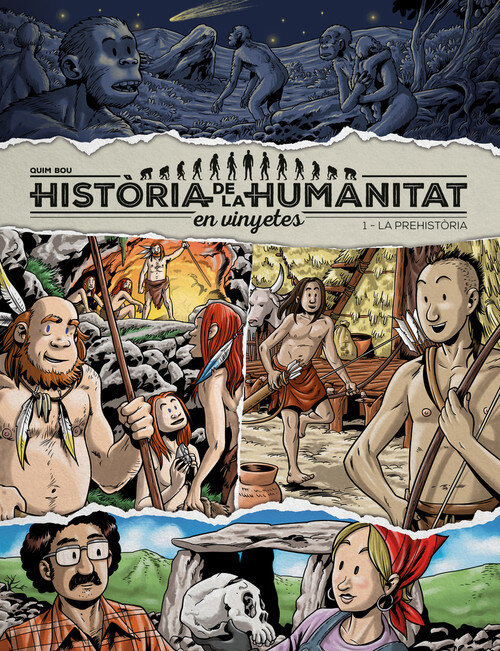 HISTORIA DE LA HUMANITAT EN VINYETES 1, PREHISTORIA