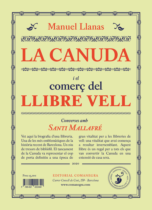 CANUDA I EL COMER� DEL LLIBRE VELL,CLA