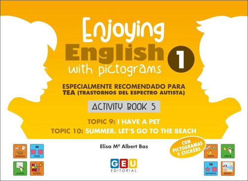 ENJOYING ENGLISH 1 ACTIVITY BOOK 5 WITH PICTOGRAMS