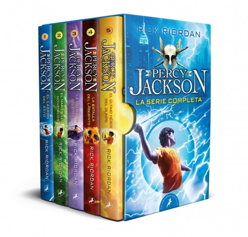 PERCY JACKSON Y LOS DIOSES DEL OLIMPO - SERIE COMPLETA