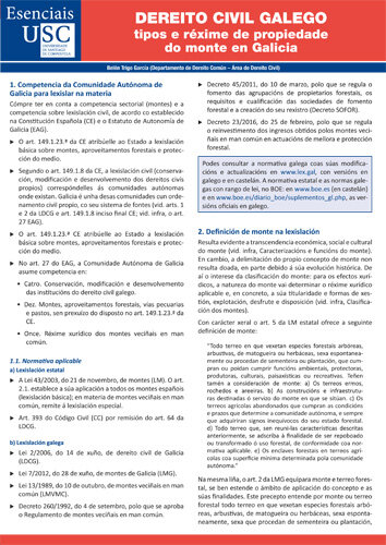 DEREITO CIVIL GALEGO