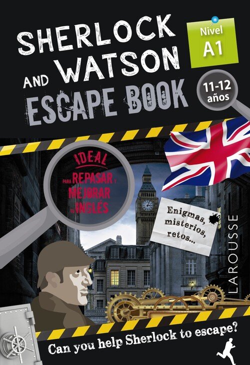 SHERLOCK & WATSON. ESCAPE BOOK PARA REPASAR INGLES. 11-12 A�