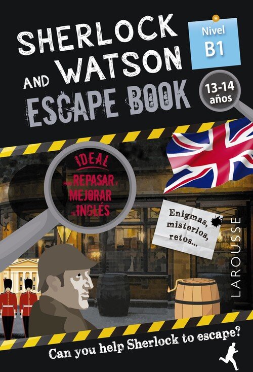 SHERLOCK & WATSON. ESCAPE BOOK PARA REPASAR INGLES. 13-14 A�