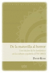 DE LA MARAVILLAAL HORROR LOS INICIOS DE LO FANTASTICO EN LA