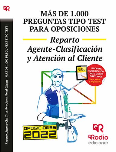 CORREOS. MAS DE MIL PREGUNTAS TIPO TEST PARA OPOSICIONES