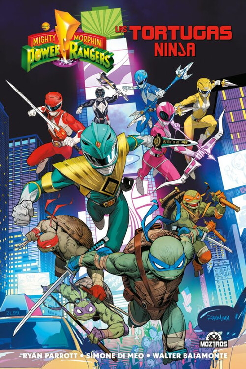 MIGHTY MORPHIN POWER RANGERS VS LAS TORTUGAS NINJA I