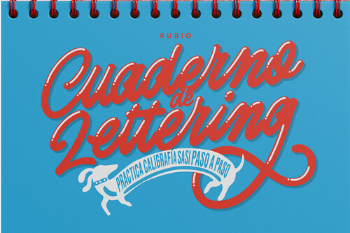 CUADERNO DE LETTERING. PRACTICA CALIGRAFIA SASI PASO A PASO
