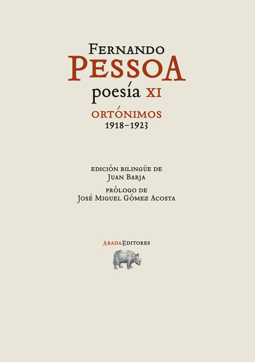 POESIA XI. ORTONIMOS (1918-1923)