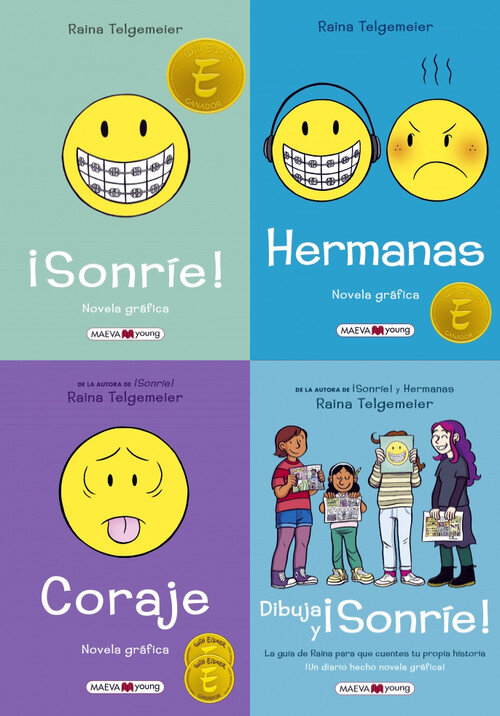 PACK RAINA TELGEMEIER 5 NOVELAS GRAFICAS