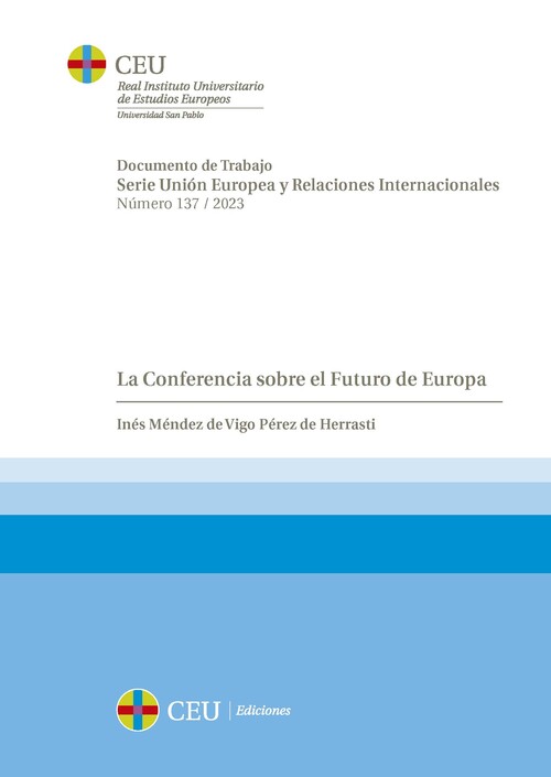 CONFERENCIA SOBRE EL FUTURO DE EUROPA, LA
