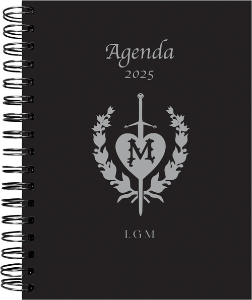 AGENDA ANUAL DIARIA 2025 LAS GUERRERAS MAXWELL