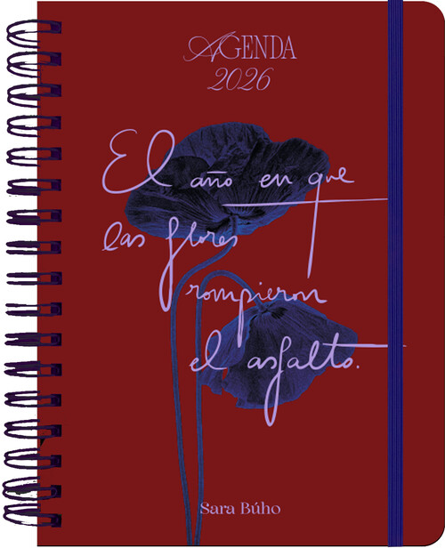 AGENDA ANUAL DIARIA 2025 SARA BUHO