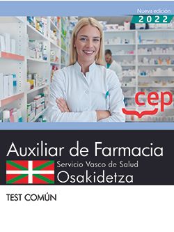 AUXILIAR DE FARMACIA SERVICIO VASCO DE SALUD OSAKIDETZA TEST