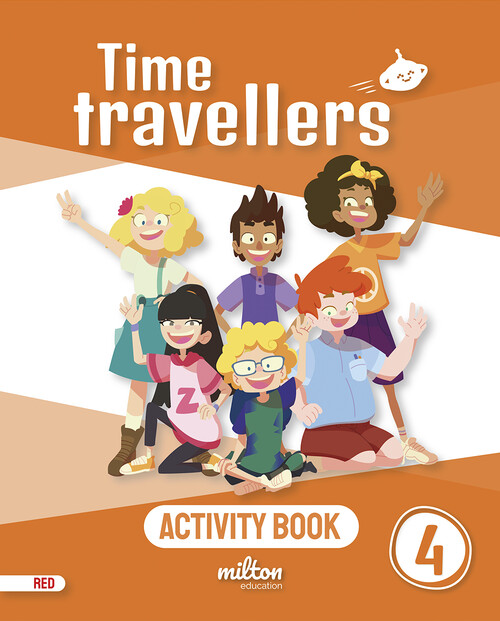 TIME TRAVELLERS 4 RED WB ENGLISH 4 EP (MUR)