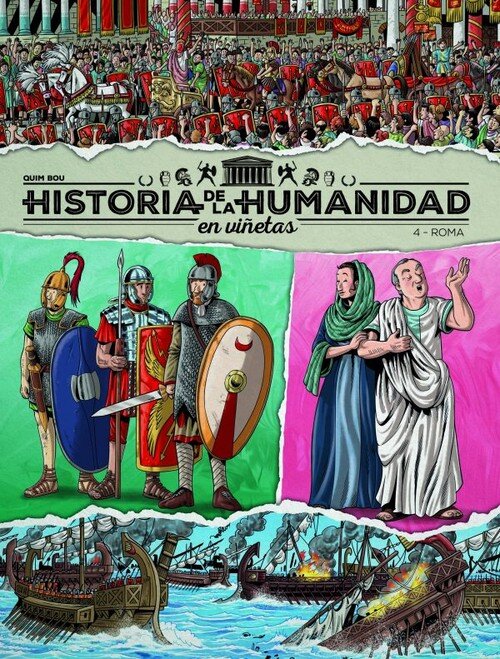 HISTORIA DE LA HUMANIDAD EN VI�ETAS VOL. 4: ROMA