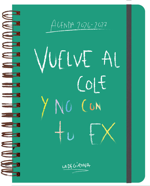 AGENDA ESCOLAR SEMANAL 2026-2027 LA DE GIRONA