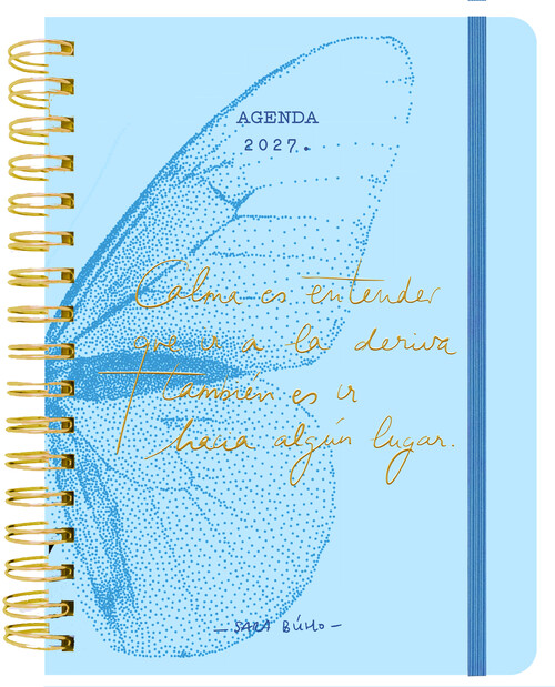 AGENDA ANUAL DIARIA 2027 SARA BUHO