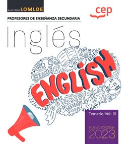 CUERPO DE PROFESORES DE ENSE�ANZA SECUNDARIA. INGLES. TEMARI