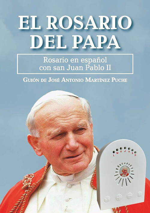 ROSARIO DEL PAPA, EL. ELECTRONICO CON AURICULARES