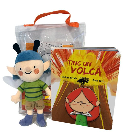 PACK TENGO UN VOLCAN: LIBRO + PELUCHE