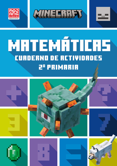 MINECRAFT OFICIAL: CUADERNO DE ACTIVIDADES, MATEMATICAS 2.�