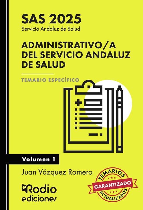 AUXILIAR ADMINISTRATIVO A DEL SERVICIO ANDALUZ DE SALUD. SAS